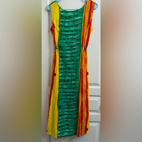 Jams World Dresses Jams World Jamaican Abstract Midi Dress